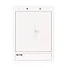 Elite Clipboards Football White Dry Erase Coaches Clipboard | Double-Side Football Coaching Whiteboard with Marker