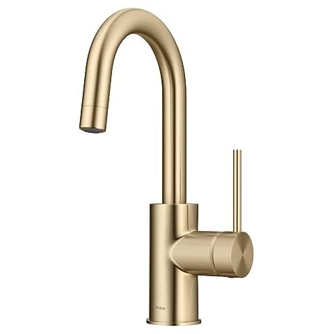 KRAUS Oletto Antique Champagne Bar Faucet Cover