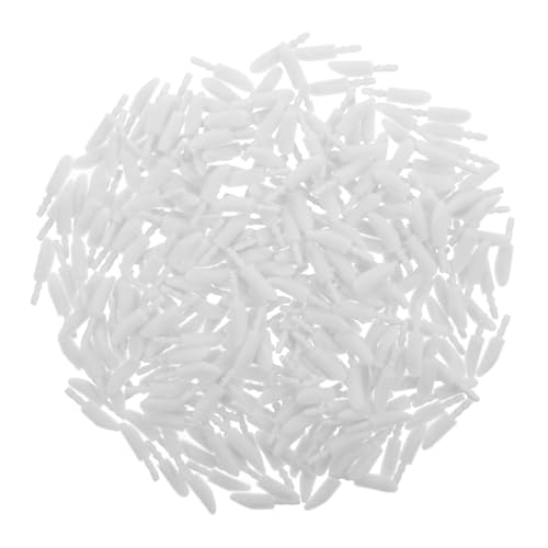 Healeved Lip Brush Heads 300pcs Lip Brush Replacing Heads Makeup Tools Compact for Travel Home Work