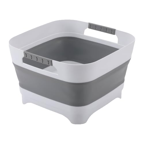 Folding Wash Basin - Portable Foldable Tableware,...