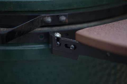 Aura Outdoor Products Hdpe Folding Side Shelves Table For Large Big Green Egg Grill, Bbq Accessories Replacement Parts Side Shelves Only #TOP6