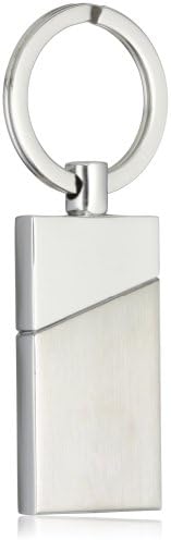 Colibri Jewelry Men's Equinox Stainless Steel and Rose Gold Key Chain