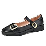 Diseño: los zapatos Mary Jane conservan la forma del diseño tradicional y continúan con el estilo de diseño simple, ya sea para una fiesta de bodas o para ir de compras, puede ser perfectamente adecuado para estas ocasiones, el estilo universitario le brinda un ambiente más juvenil, con un vestido uniforme Más único.