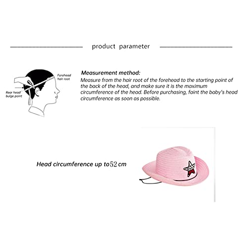 Chapéus infantis de verão palha de sol 6 cores praia meninas meninos crianças crianças chapéu de cow