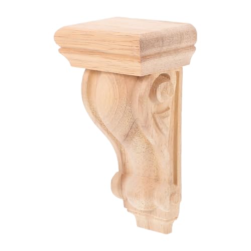 Apliques de madera tallada estilo europeo con relieve premium OSALADI