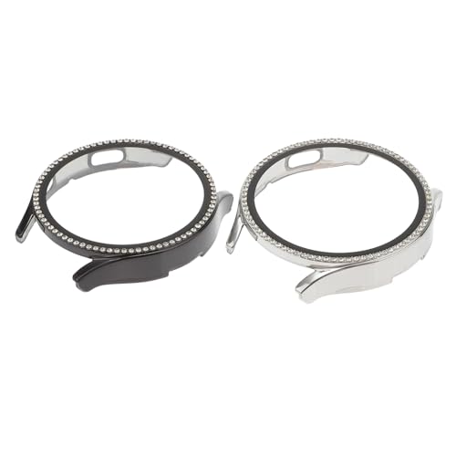 Funda de reloj protector antiarañazos redondo SHINEOFI pack de 2 unidades