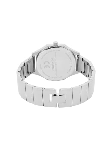 Image of French Connection Ascend Silver Rectangle Dial Womens Analogue Watch FCN090SM