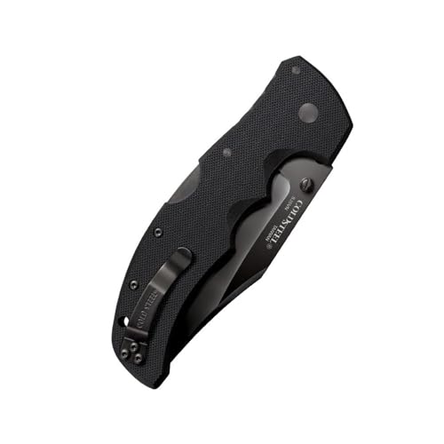 Image of COLD STEEL Recon 1 4 inch S35VN Razor-Sharp Blade 5.375 inch G-10 Handle Tactical Folding Knife w /Tri-Ad Lock, Ambidextrous Pocket /Belt Clip
