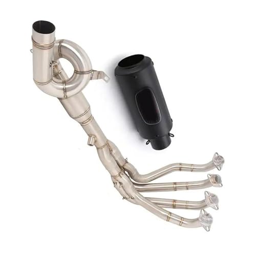 Sistema de escape para Kawasaki Z900 ideal para mejorar la agilidad en rutas de curvas y circuito