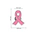 20PCS Official Breast Cancer Awareness Lapel Pins Hope Pink Ribbon Lapel Pins by CSPRING