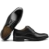 RITIZEN Oxford Dress Shoes for Men,Leather Slip-On Lace-Up,Wedding and Business