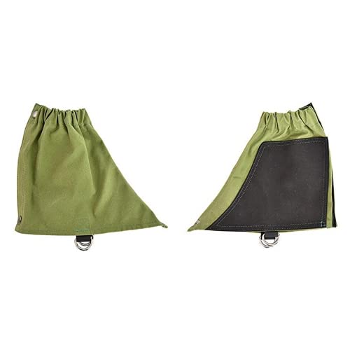 Hiking Canvas Gaiters Short Gators Waterproof Leg Gaiter Low Ankle Shoes Covers For Outdoor Mountain Climbing Walking Running Backpacking #TOP3