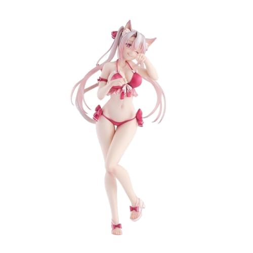 Jilijia Chou-Cinnamon Figura de anime original para niñas, modelo de postura de pie, figura de acción de 30 cm, adornos de escritorio de PVC