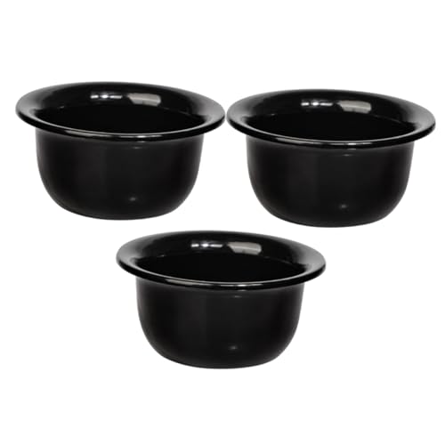 Ipetboom 3pcs Men Shaving Bowl Set Reusable Shave Bowl for Men Elegant Shaving Supplies Compact Size