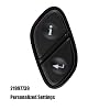 Steering Wheel Control Switch Button Replacement for 2003-2009 Silverado Suburban Tahoe Avalanche GMC Sierra Yukon Escalade Replaces# 21997738, 21997739, 1999442, 1999443