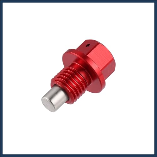 Tornillos magnéticos M12 x 1,5 que atrapan impurezas en el drenaje de aceite con 10 juntas 5