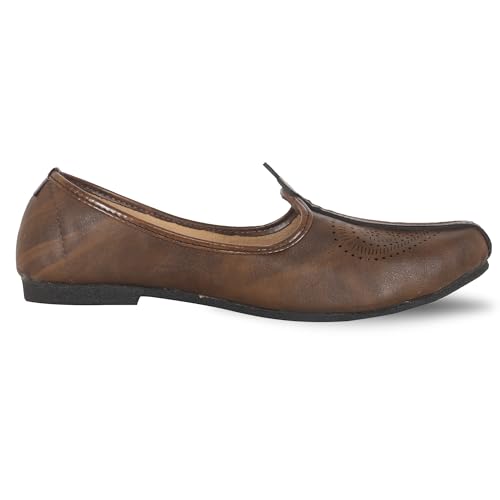 Image of DFR Men Ethnic Jutis Casual Loafers Shoe Juti