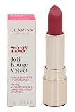 CLARINS JOLI ROUGE VELVET LIPSTICK 733V