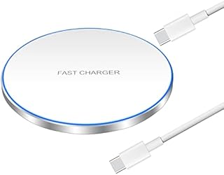 Wireless Charger 20W Thin Aviation Aluminum Fast Wireless Charging Pad Compatible with iPhone 14 (Pro,Plus,Pro max),12 13(Pro,Pro max,mini)/11/XS/XR/8,Samsung Galaxy S22/S21/S20/Note 20,airpods pro
