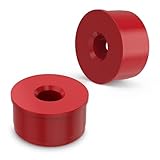 Bevinsee Douilles de bras de commande avant en polyéthylène compatibles avec E36 E30 Z3 M3, remplacement pour 31129064875, 31129059288, recommandées pour la conduite sur route, 80 A