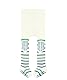 FALKE Unisex Baby Strumpfhose Multi Stripe B Ti Baumwolle rutschhemmende Noppen 1 Stück, Weiß Off-White 2041, 74-80