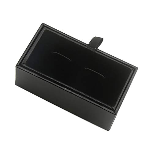 Kentop Joyero Caja de Regalo de Gemelos Organizador de Joyerías,8.5 * 4.5 * 3.5CM