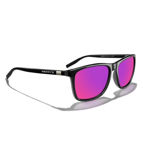Image of MERRY'S Unisex Polarized Aluminum Sunglasses Vintage Sun Glasses For Men /Women S8286