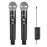 Wireless Microphones with 2.4GHz AI Auto Connection for Karaoke Singing