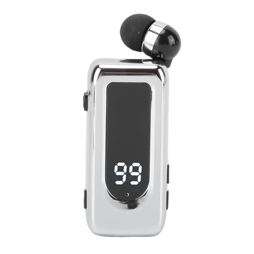 Auricular Bluetooth Lavalier Retráctil Mono Plata miniatura 5