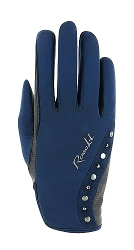 Gants d'équitation d'hiver élégants Roeckl Sports JARDY pour femme