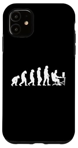 Programmer Evolution �ʔ����E�F�u�f�x���b�p�[ �I�^�N �Q�[�}�[ �X�}�z�P�[�X iPhone 11 �p