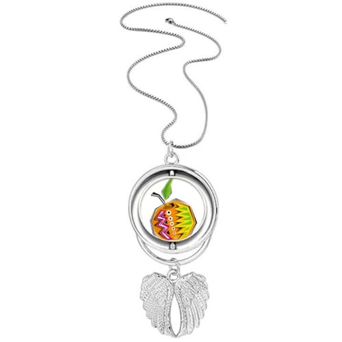 Collier ailes d'ange jaune pour affirmer un style original unique