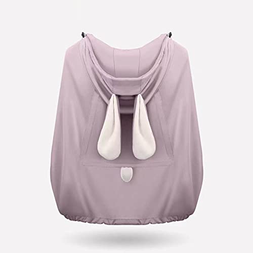 Haimai 抱っこ紐 ベビー抱っこ紐 防寒 ケープ 抱っこ紐用カバー 抱っこカバー ベビーキャリーカバー 防寒カバー 風よけ 撥水加工 ベビーキャリーカバー夏(ウサギ)