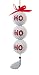 Kurt Adler 4.25" Resin "ho HO Ho" Golf Ornament