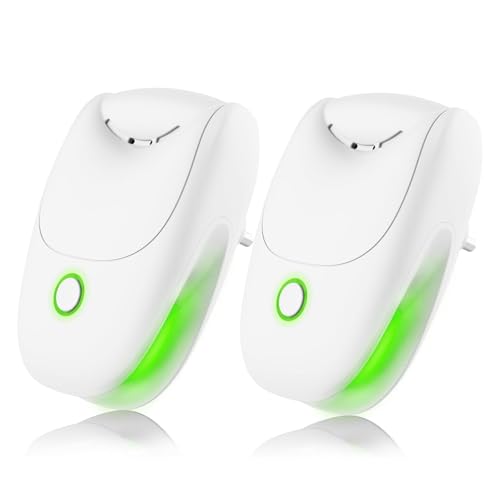 Plug in Air Ionizer, 2 Pack Ion Pure 2-Speed Quiet