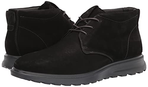 Ecco Men's Cs20 Hybrid Plain Toe Ankle Boot, Black Nubuck, 12-12.5 #TOP6