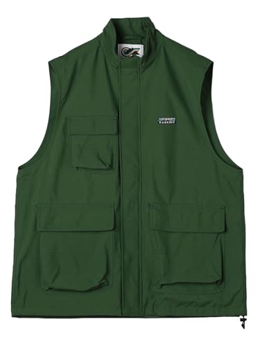 [コーエン] Chinook sport (チヌークスポーツ)× Parknik スタンドカラーベスト 75606450194 6970 DK.GREEN(69) L