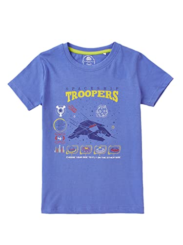 Image of CuB McPAWS be curious Boy's Graphic Regular Fit T-Shirt