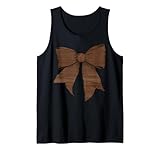 Womens Coquette Bow Walnut Hardwood Gifts