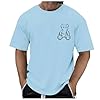 Shirts for Women Magical Shirt Dress Graphic Print Oversized Tshirt Family Holiday Cute Tee Tops (Light Blue, XXXXL) #1