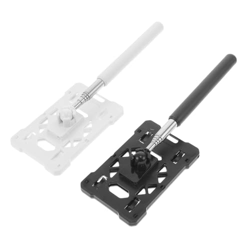 2 pezzi Estensibili per Carte Accesso Porta Badge Plastica Antiscivolo Rapido per Garage e Parcheggi Strumento Telescopico per Parcheggio e Controllo Accessi Auto