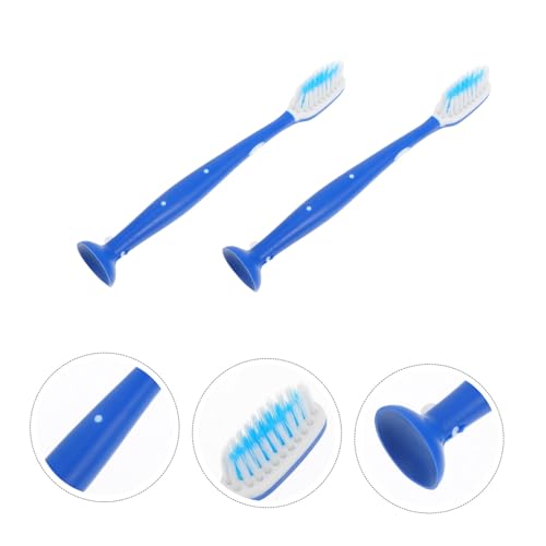 SOPOTUTU 10 Stück Teiliges Kurzgriff Zahnbürsten Antiselbstverletzung Sicherheitszahnbürsten aus Langlebigem Material für Insassen in Justizvollzugsanstalten Kliniken und Psychiatrischen – Bild 8