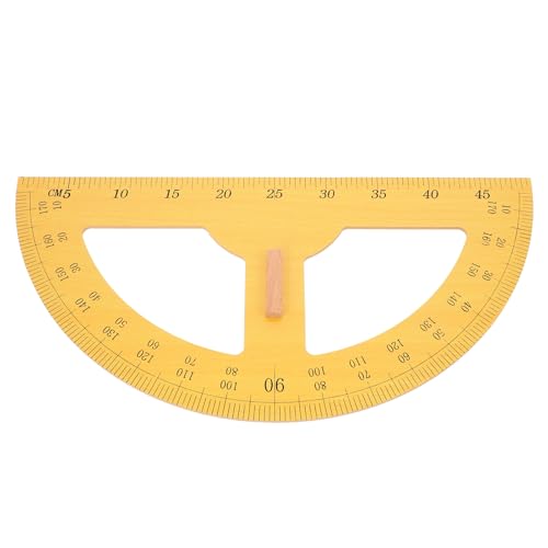 Rapporteur géant pour enseignement et géométrie au tableau de classe 180°