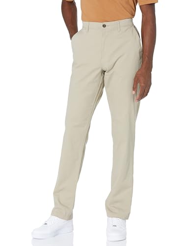 Amazon Essentials Men's Athletic-Fit Chino Pants, Tan, 38W x 32L