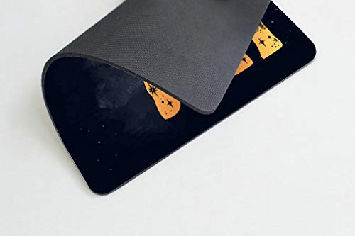 Beautiful Elephant With Wild Rose Flowers And Star Ornaments Mouse Pad Gaming Mouse Pad Mousepad Nonslip Rubber Backing #TOP2