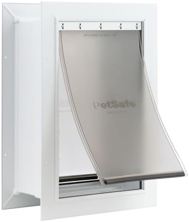 PetSafe Never Rust Wall Entry Pet Door - Telescoping Frame - Insu...