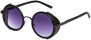 Ultra Steampunk Sunglasses Round Glasses Steampunk Goggles Rave Glasses Steam Punk Men or Womens Steampunk Round Sunglasses Cyber Circular
