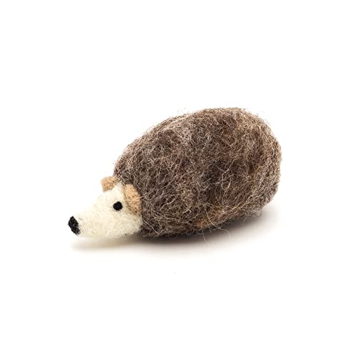 Glaciart One Sewing Needles & Pin Cushion Hedgehog | Mini Size | Durable & Handmade Craft Sewing Supplies| Also For Quilting Pins/Needles, Sewing Machine Needles, Safety Pins, T Pins #TOP8