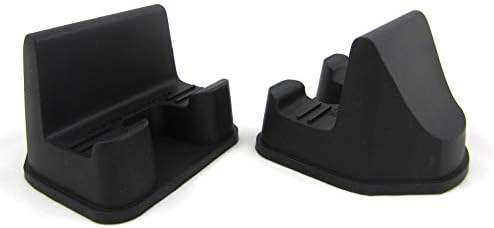 2 Pack Black - PhoneProp Soft Flexible Universal Fit Smartphone Stand FDA Grade Non-Slip Silicone