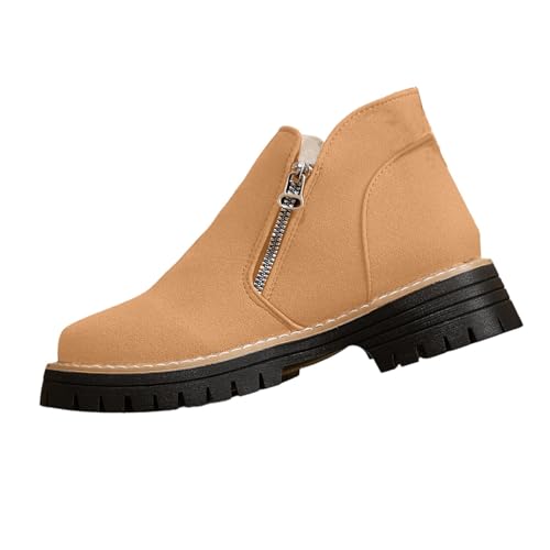 Bottes d'hiver confortables pour femme rose 37 EU pour marcher sans douleur avec talon